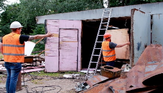 Демонтаж гаражей в Вичуге, цена от 1752 руб. – услуги под ключ от 2Землекопа-Вчг